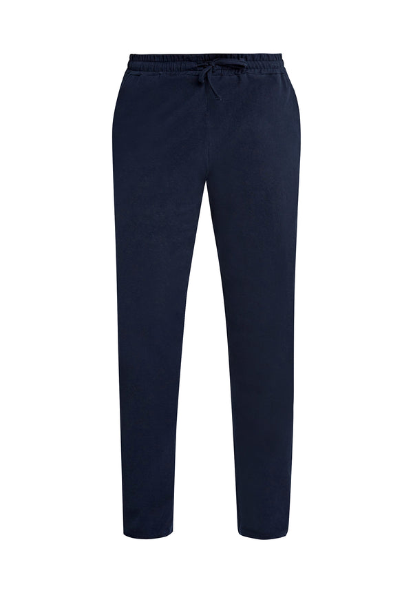 Sasha Trousers in Navy - People Tree - FAIRFI